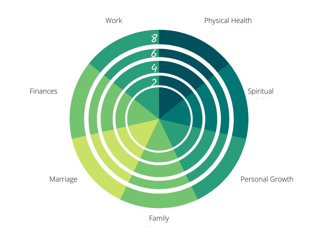 Life Wheel - Journaling the various aspect of life