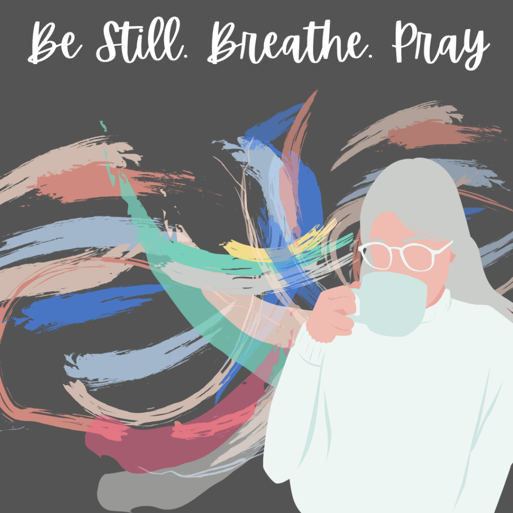 Be still. Breathe. Pray. Staying Calm bible quote Exodus 14 bible devotional
