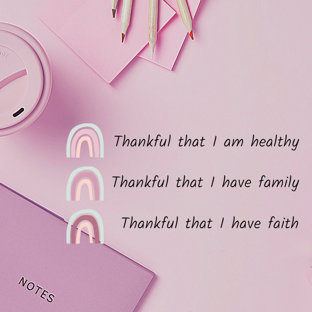 Gratitude Journaling - Marking your own rainbows for thanksgiving