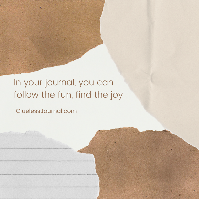 Follow the fun and find the joy - Discover your best life through journaling