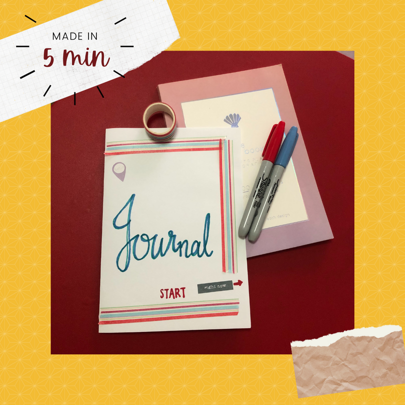 Assemble your journal in 5 minutes