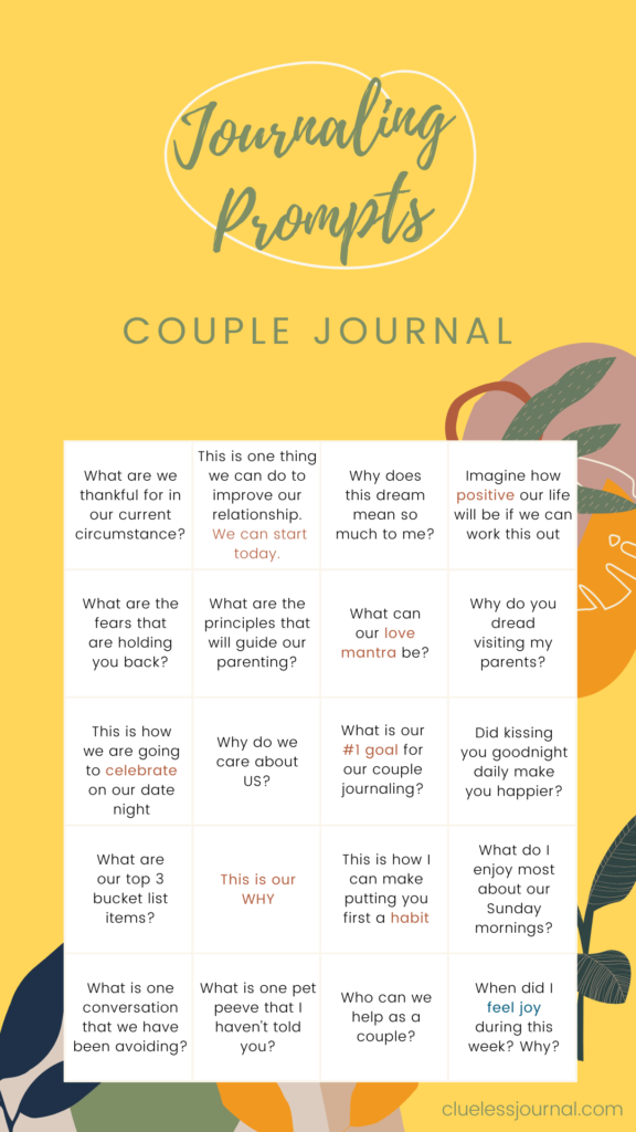 Journal Prompts for Relationships, Journaling Prompts