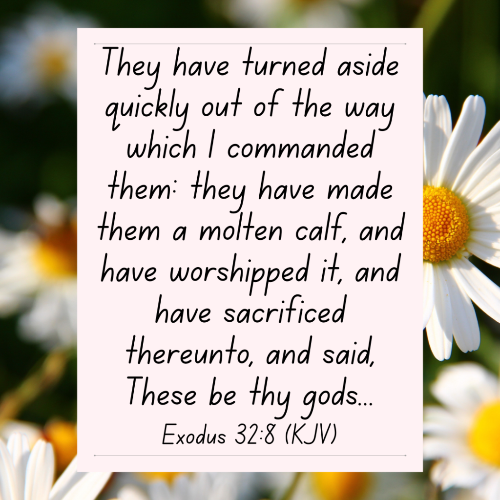 the-sneaky-golden-calf-exodus-32-bible-devotional-clueless-journal