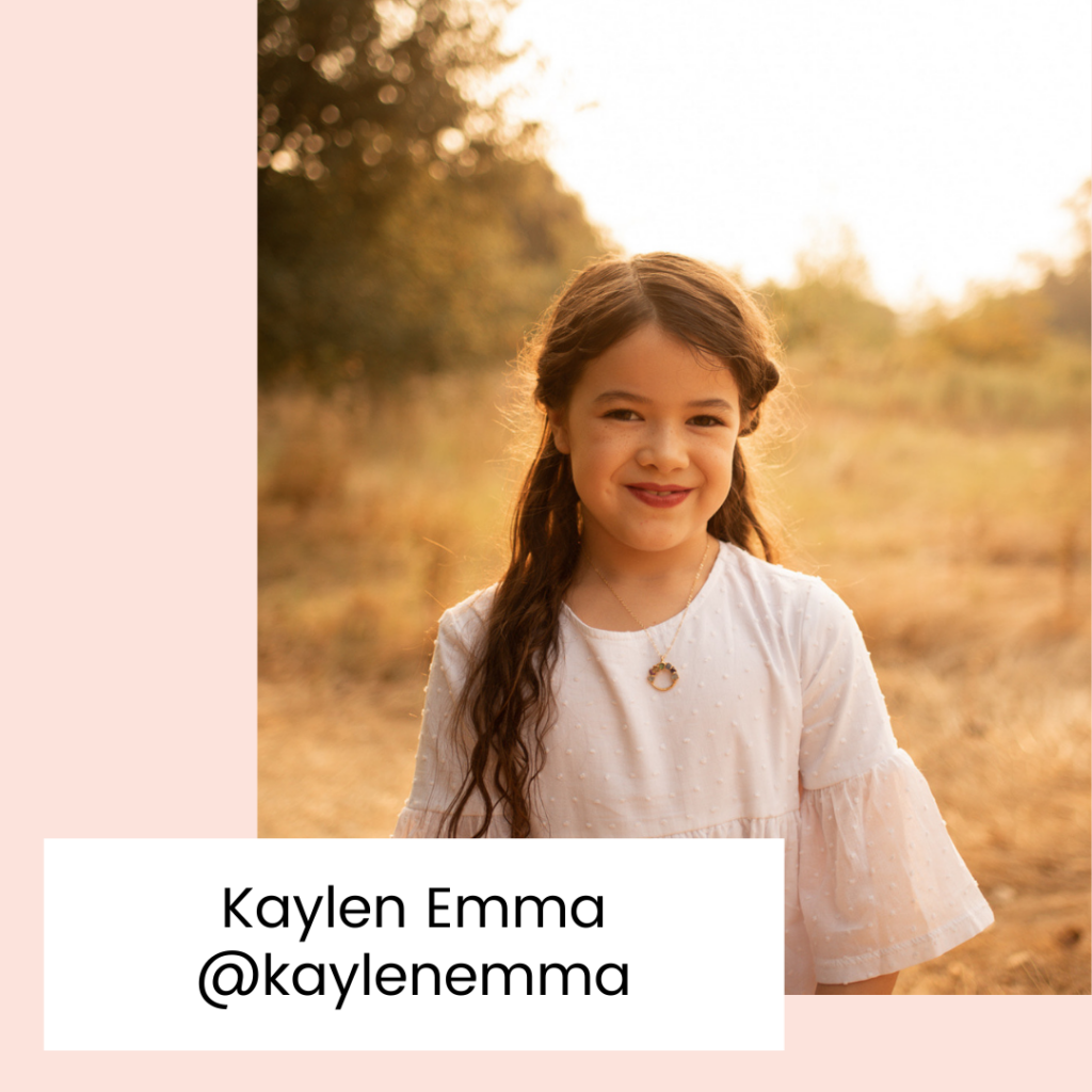Meet Inspirational 8 year old Kaylen Emma