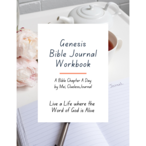 Genesis Bible Journal Workbook