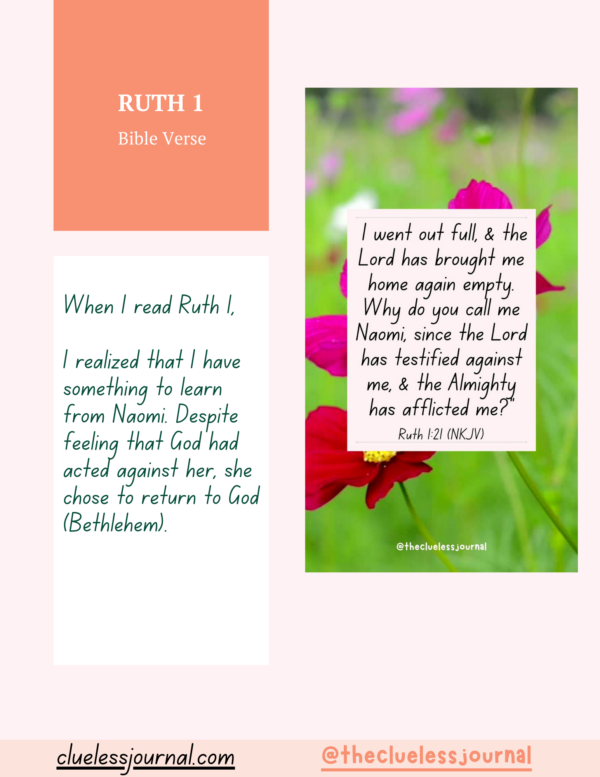 Ruth 1 Bible Verse