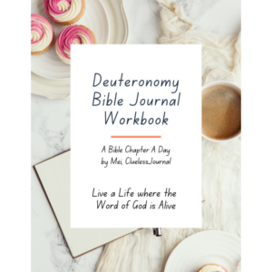 Deuteronomy Bible Journal Workbook
