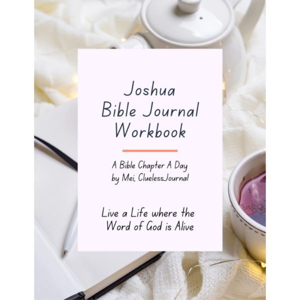 Joshua Bible Journal Workbook