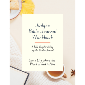 Judges Bible Journal Workbook
