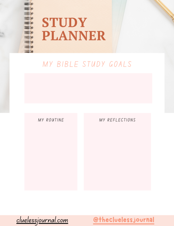1 Chronicles Bible Journal Workbook Study Planner