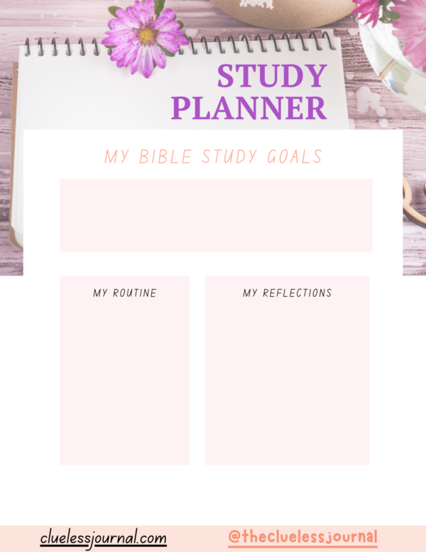 1 Samuel Bible Journal Workbook Study Planner