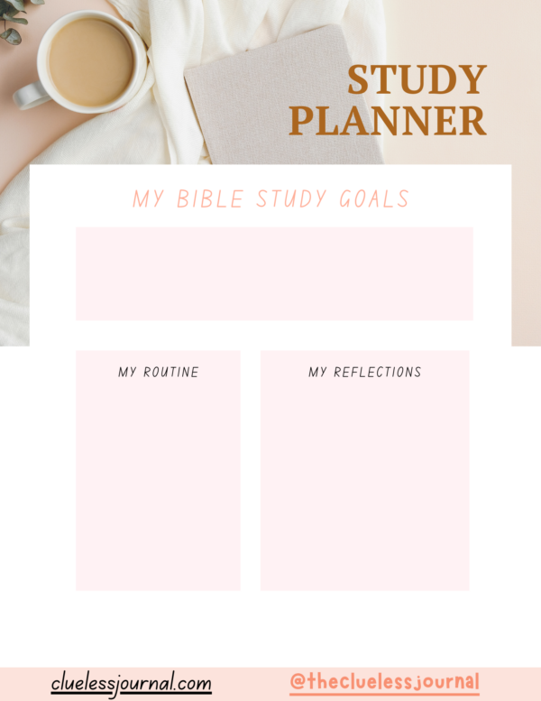 Nehemiah Bible Journal Workbook Study Planner