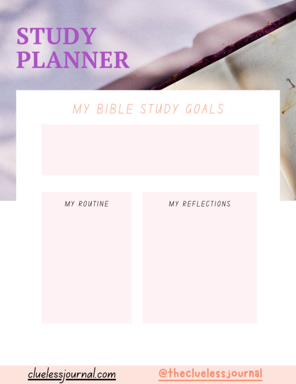 Ezra Bible Journal Workbook Study Planner