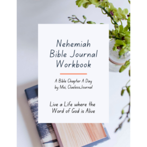 Nehemiah Bible Journal Workbook