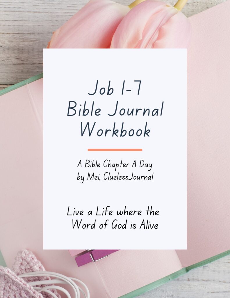 Job Bible Journal Workbook