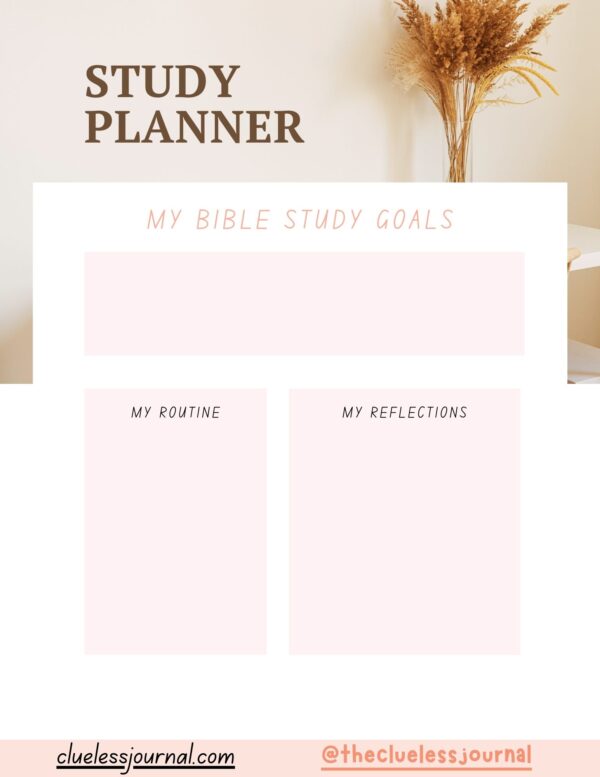 Song of Solomon Bible Journal workbook Study Planner