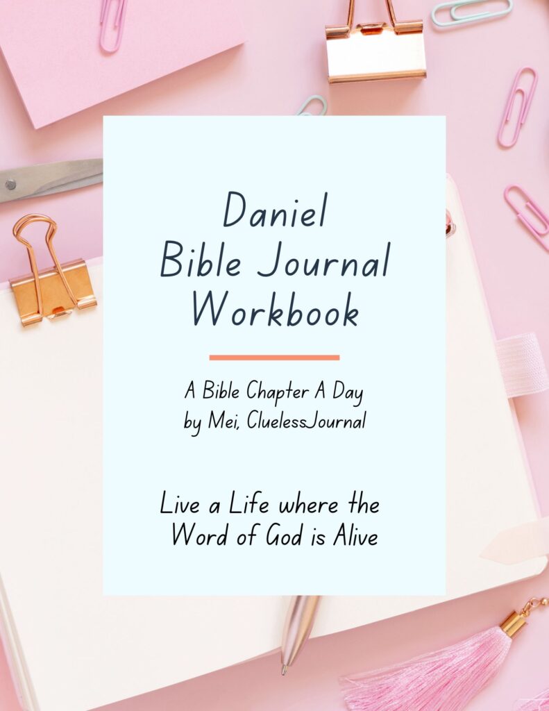 Daniel Bible Journaling workbook